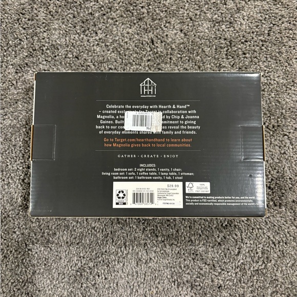 NEW!! Toy Dollhouse Furniture Accessories - Hearth & Hand™ with Magnolia - Picture 4 of 4